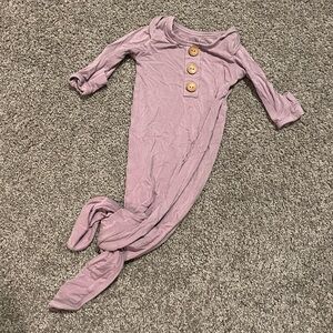 Dusty Purple Bamboo Knot Gown from Caden Lane